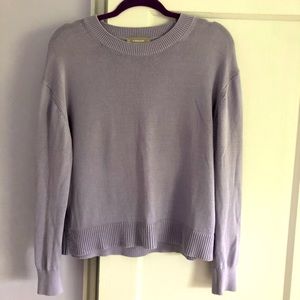 Everlane Cotton Crew Sweater - Small, Lilac